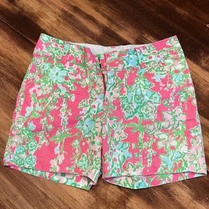 Lilly Pulitzer Chipper Shorts Size 0